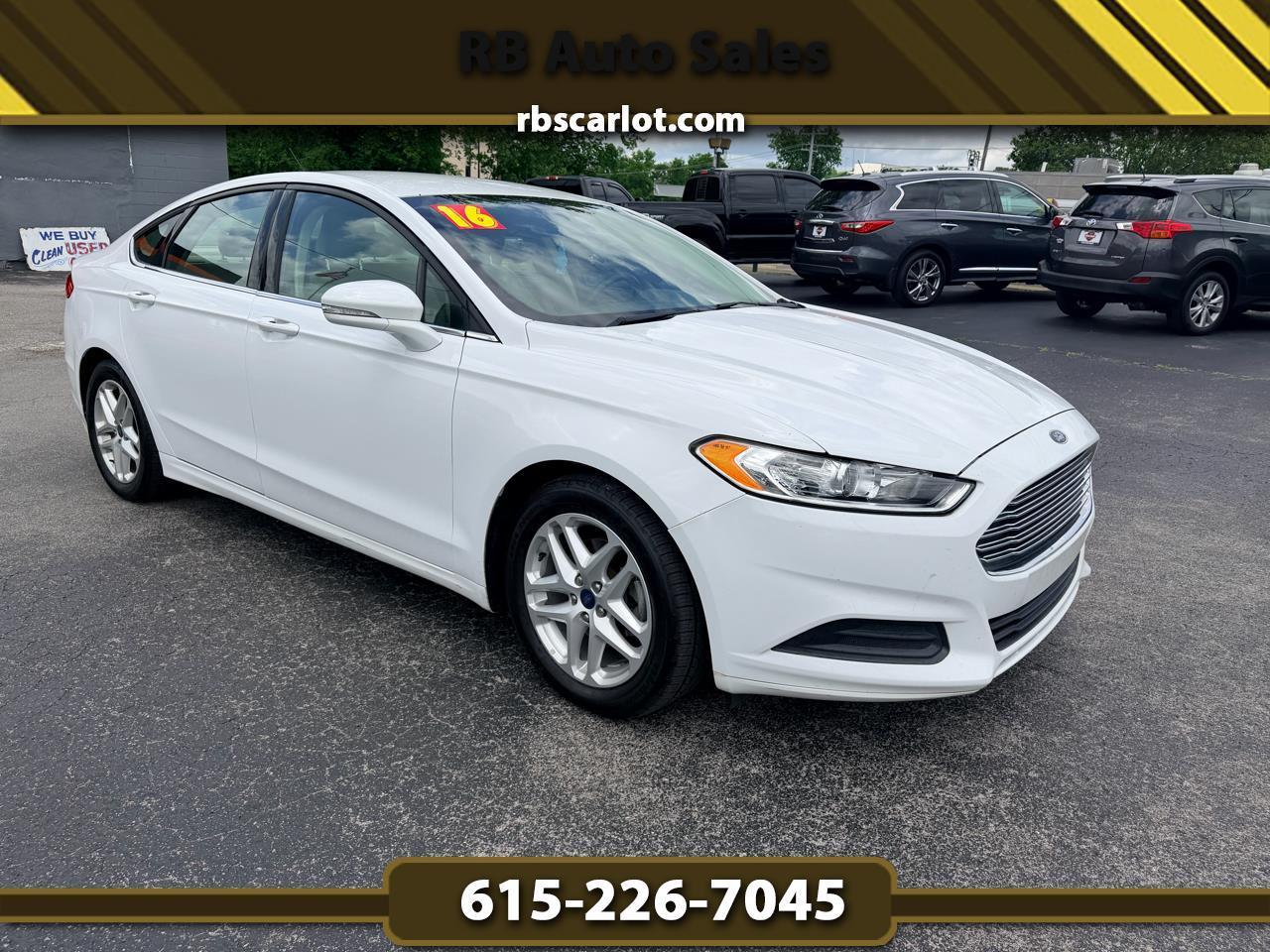 2016 Ford Fusion 4dr Sdn SE FWD