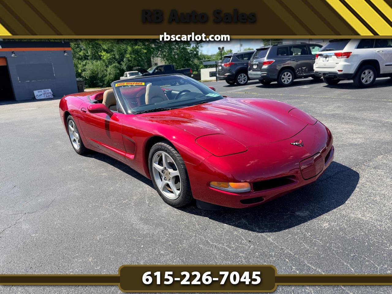 2002 Chevrolet Corvette 2dr Convertible