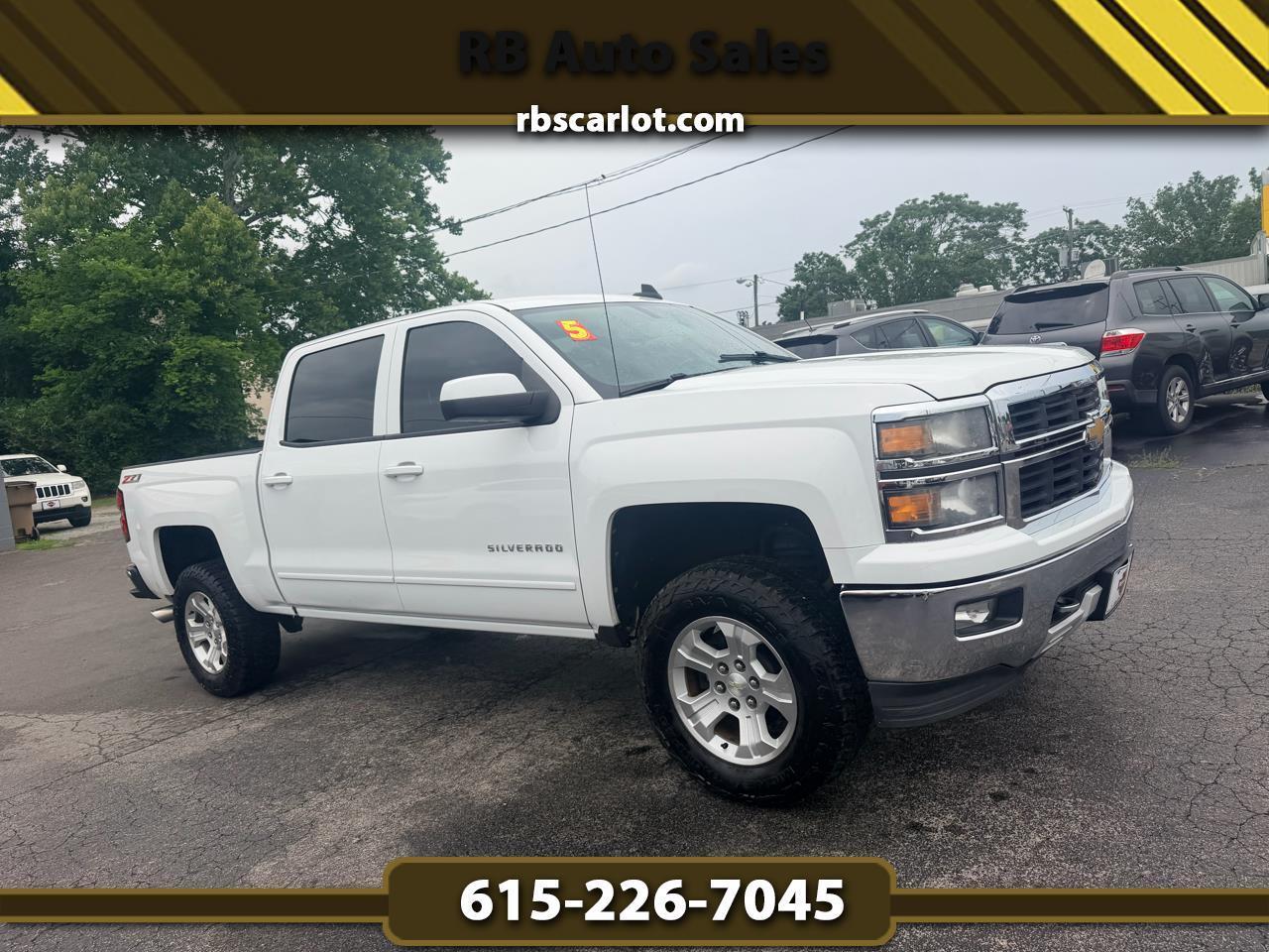 2015 Chevrolet Silverado 1500 4WD Crew Cab 143.5" LT w/2LT