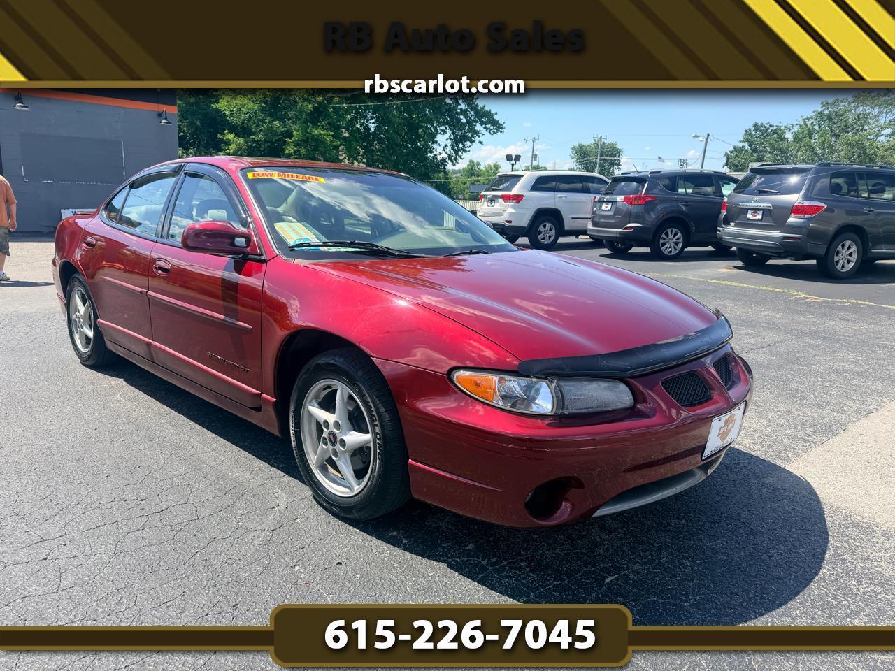 2000 Pontiac Grand Prix 4dr Sdn GT