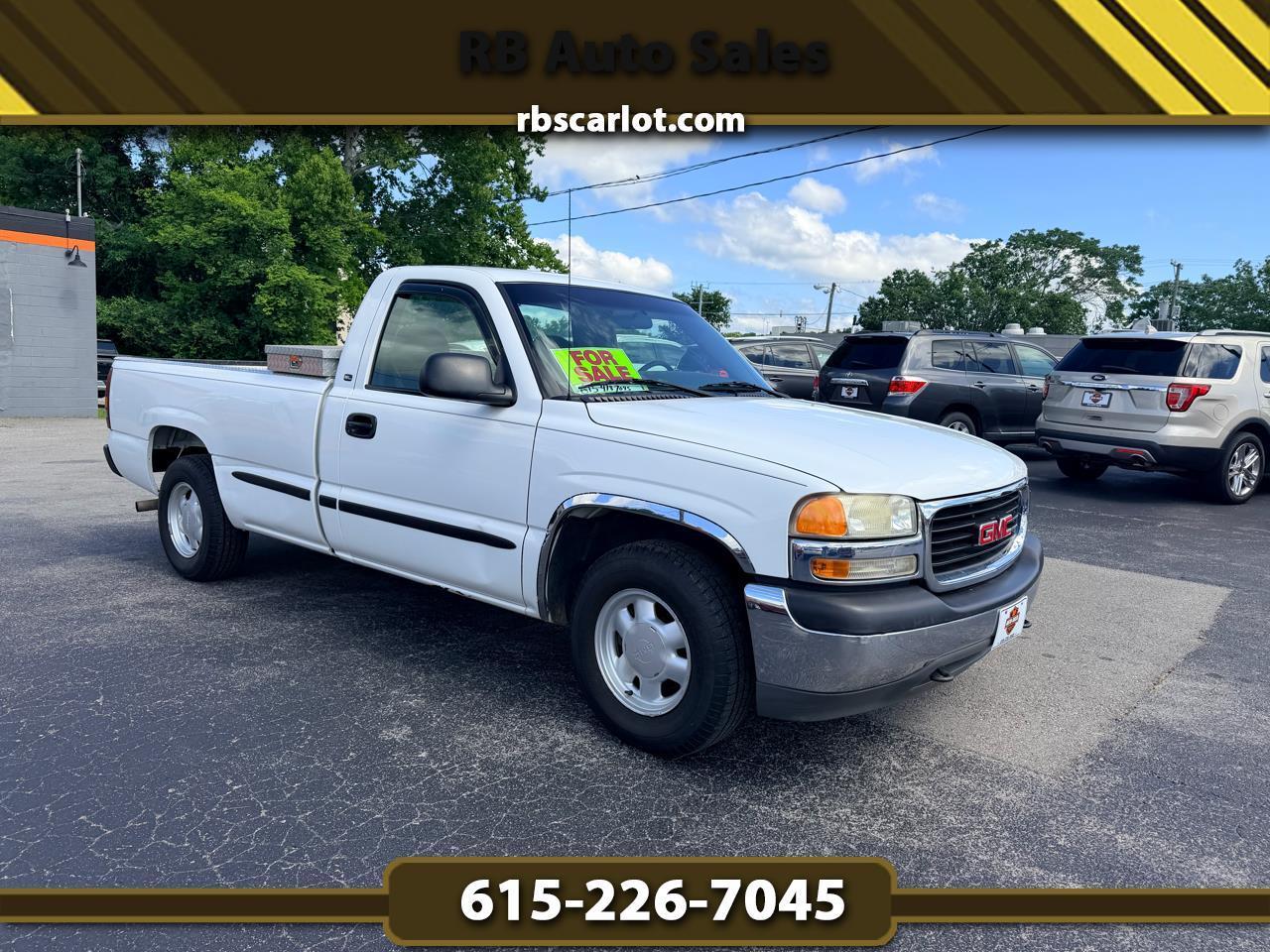 2000 GMC New Sierra 1500 Reg Cab 133.0" WB SL
