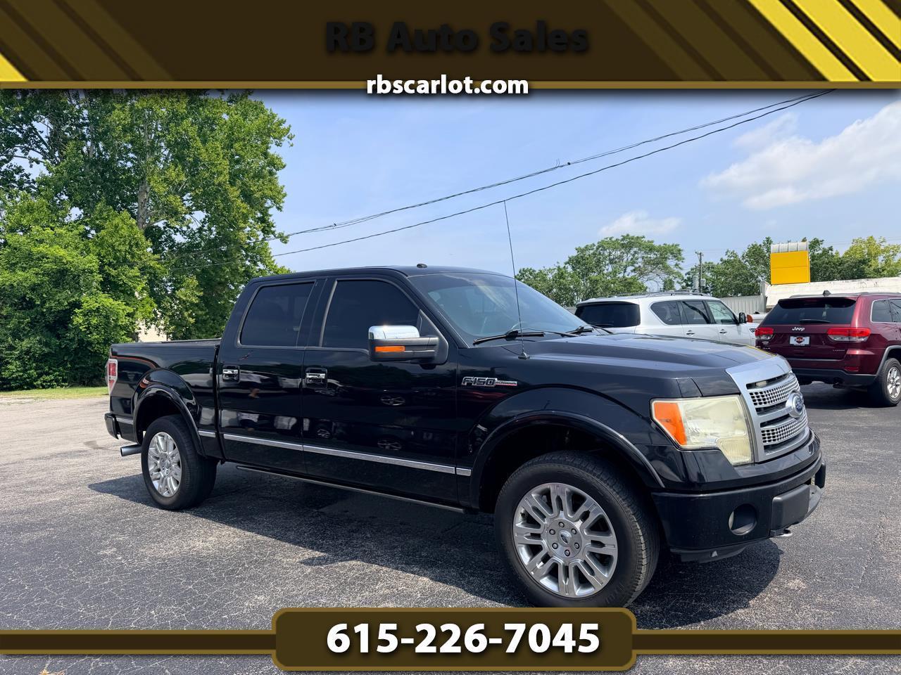 2011 Ford F-150 4WD SuperCrew 145" Platinum