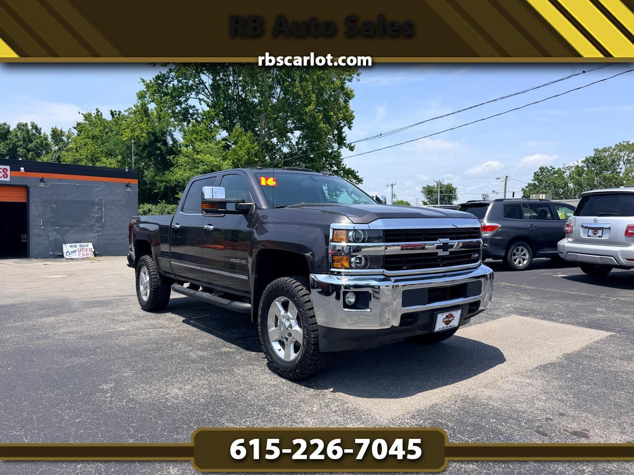 2016 Chevrolet Silverado 2500HD 4WD Crew Cab 153.7" LTZ
