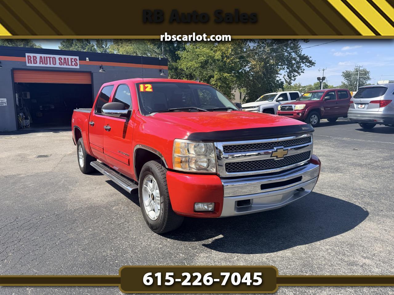 2012 Chevrolet Silverado 1500 4WD Crew Cab 143.5" LT