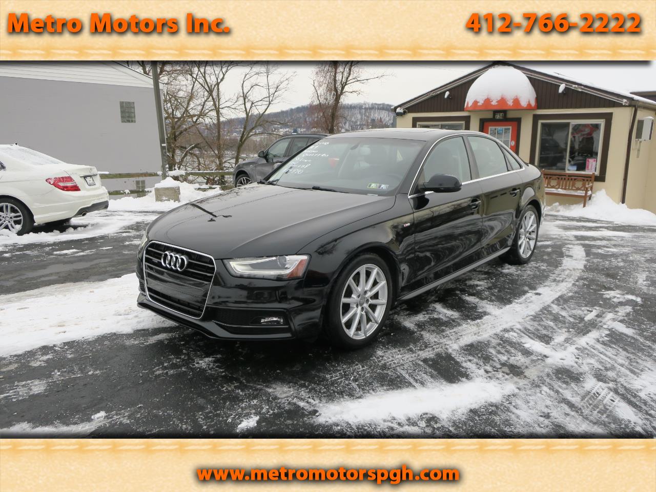 2016 Audi A4 2.0T Premium Plus quattro Sedan AWD 8A