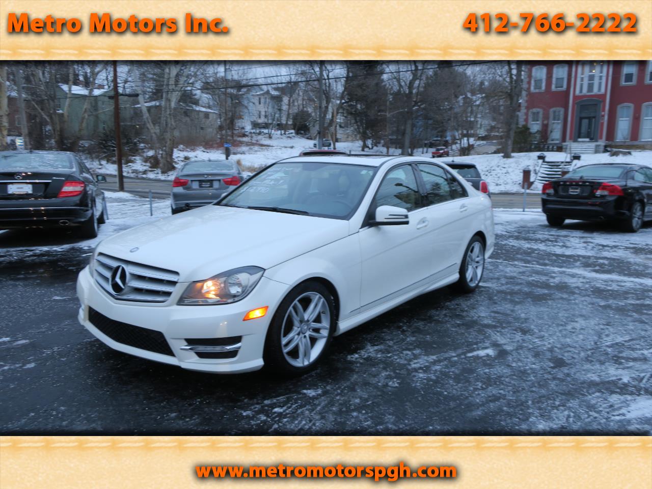 2013 Mercedes-Benz C-Class C300 4MATIC Sport Sedan