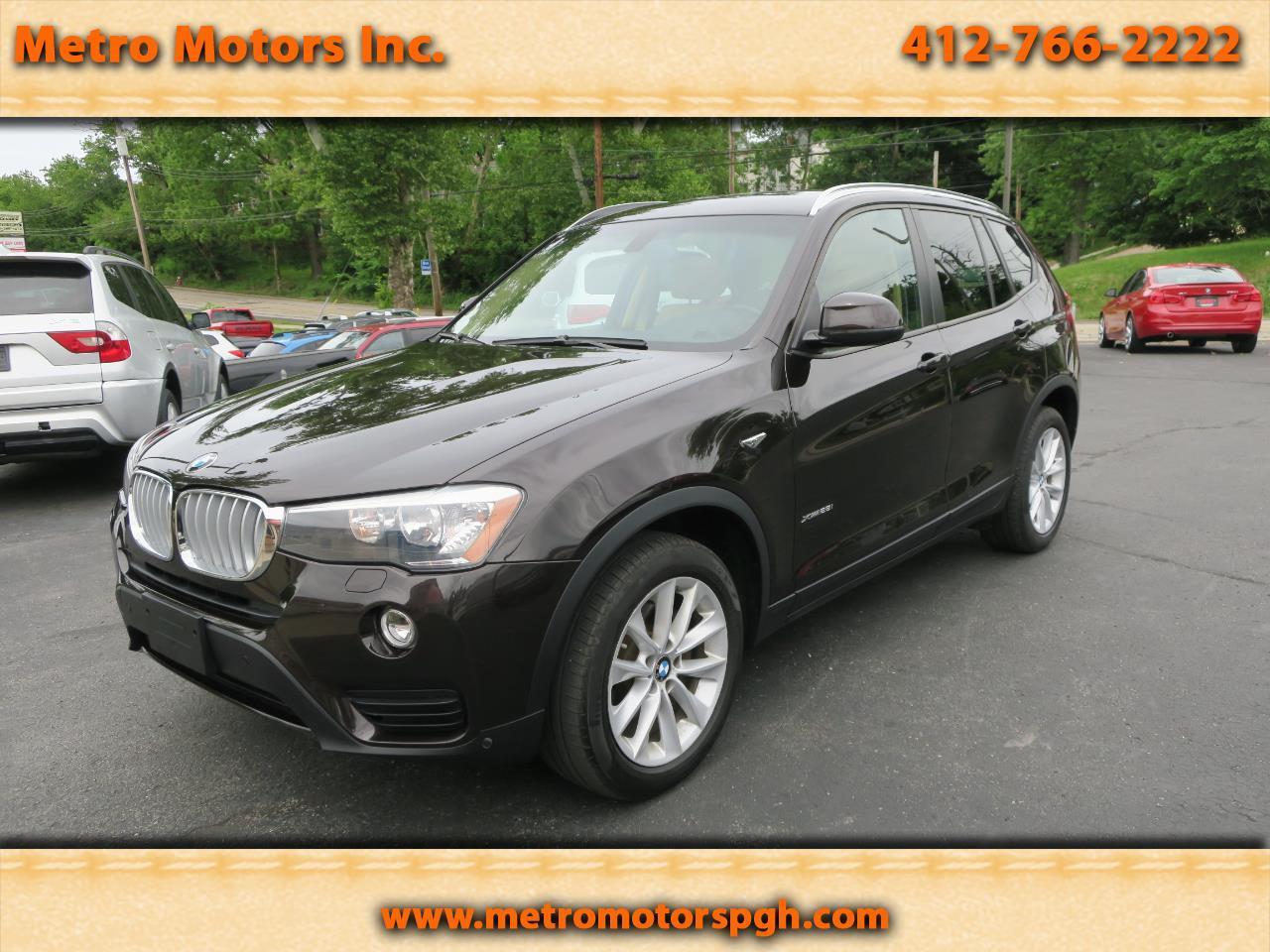 2016 BMW X3 xDrive28i