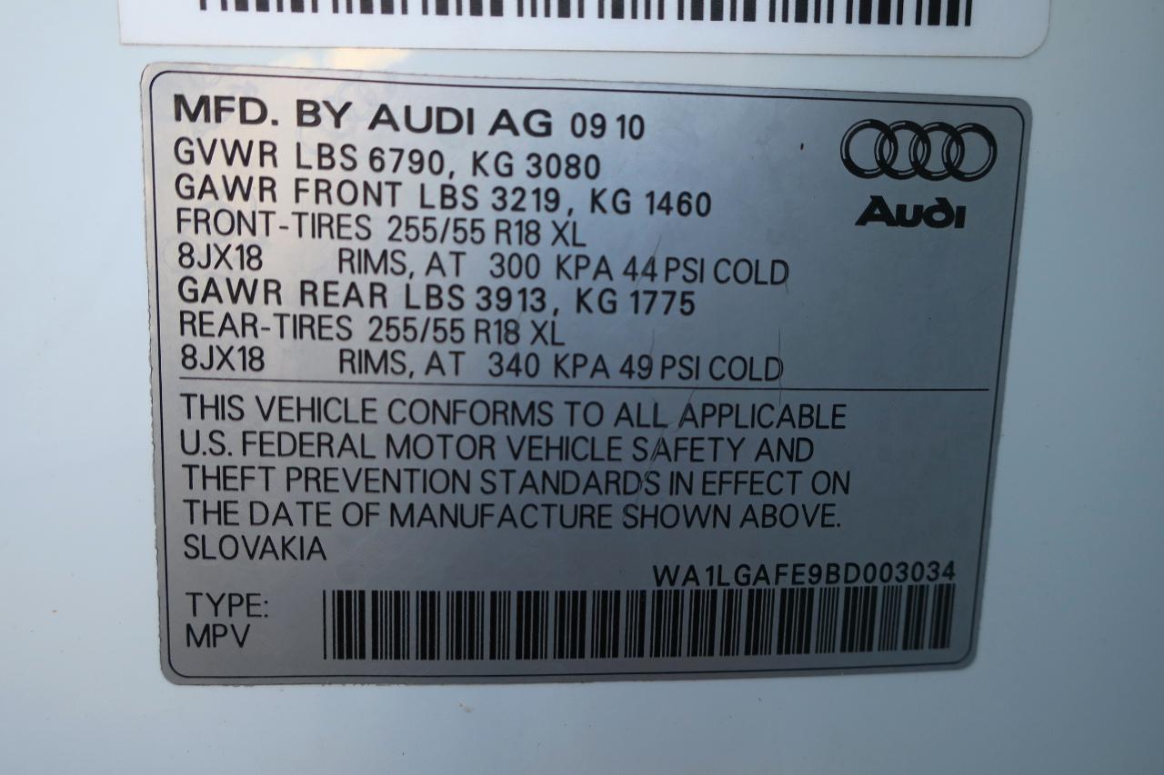 Audi Q7 3.0 Premium Plus quattro 2011