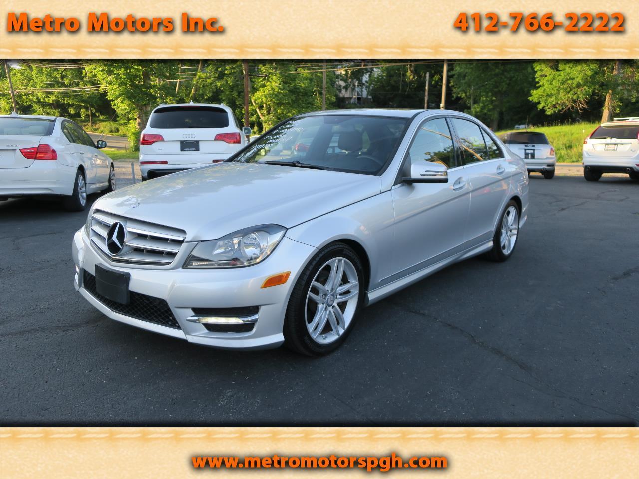 Mercedes-Benz C-Class C300 4MATIC Luxury Sedan 2012