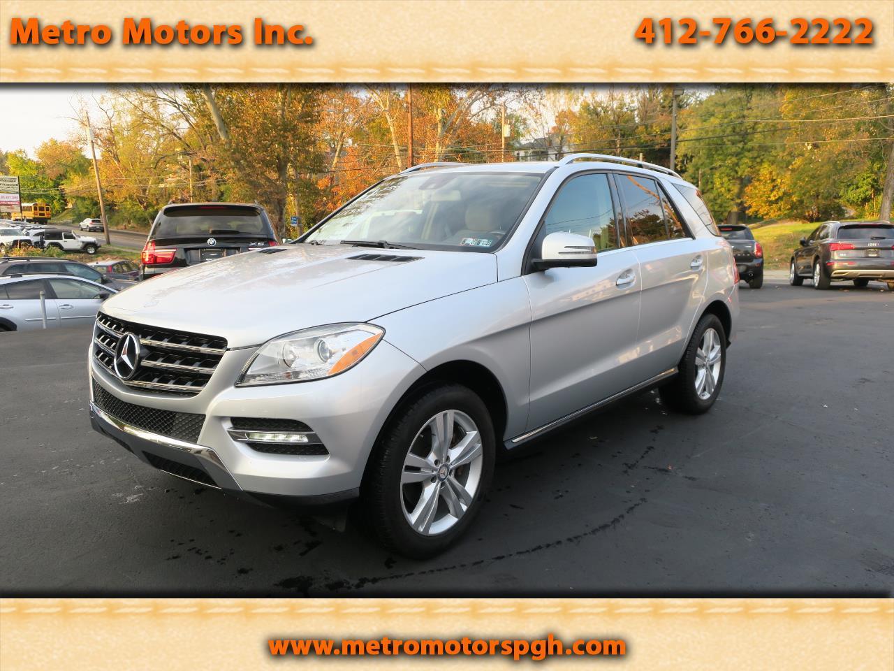2013 Mercedes-Benz M-Class ML350 4MATIC