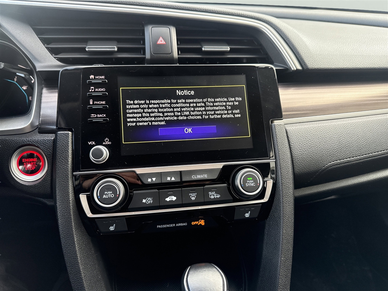 Honda Civic Sedan EX CVT 2019