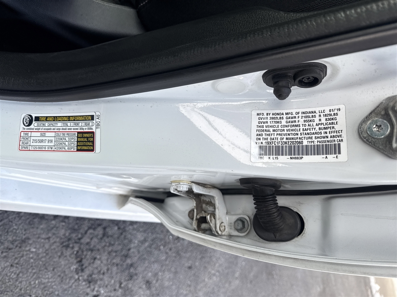 Honda Civic Sedan EX CVT 2019