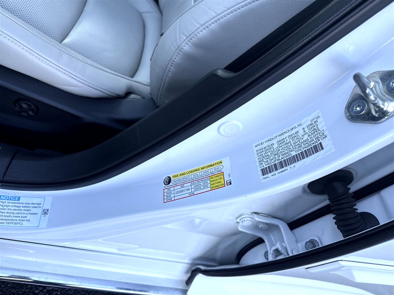 Honda Accord Hybrid EX-L Sedan 2020