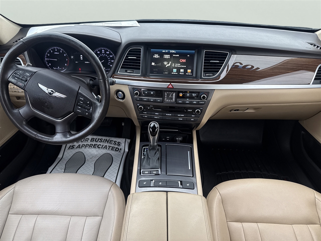 Genesis G80 3.8L AWD 2017