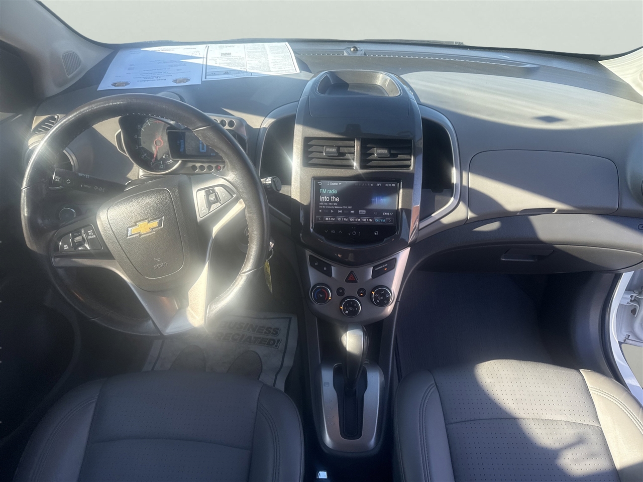 Chevrolet Sonic 5dr HB Auto LTZ 2015