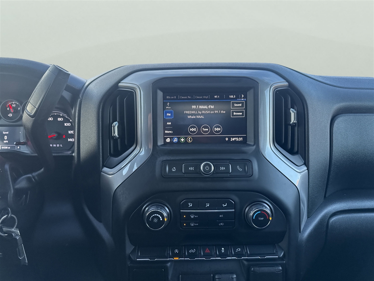 Chevrolet Silverado 1500 4WD Crew Cab 147" Custom 2021