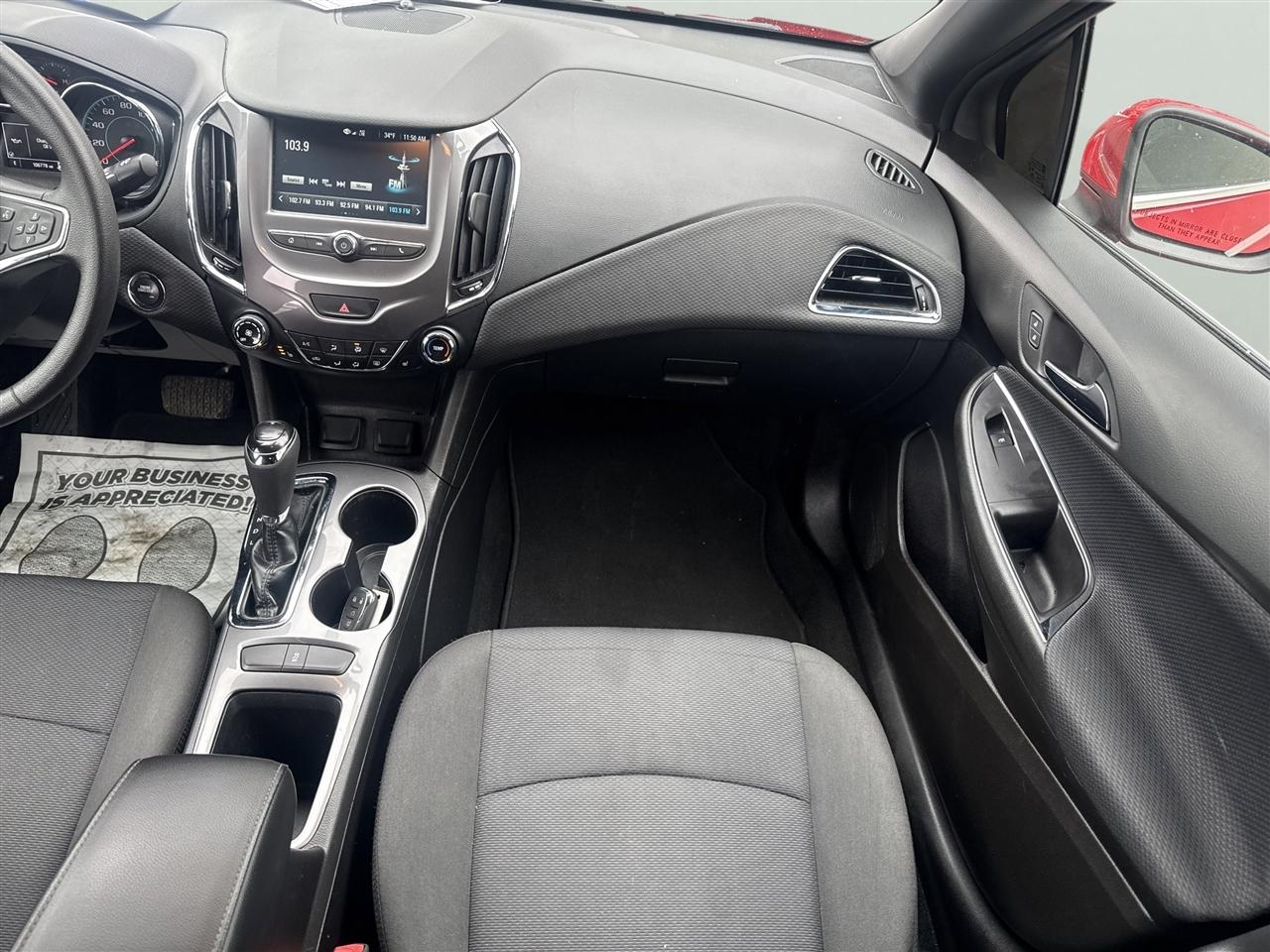 Chevrolet Cruze 4dr Sdn 1.4L LT w/1SD 2018