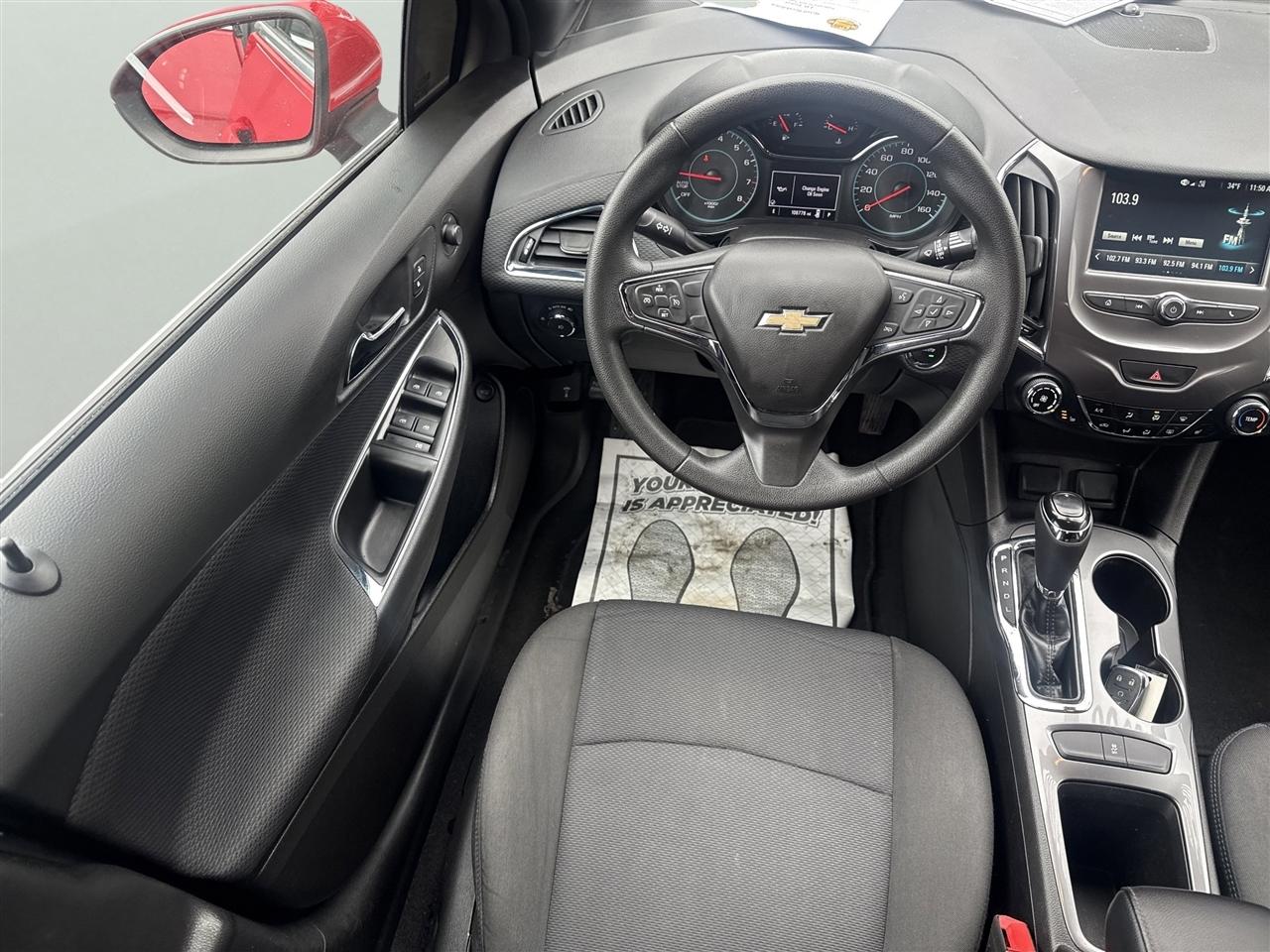 Chevrolet Cruze 4dr Sdn 1.4L LT w/1SD 2018