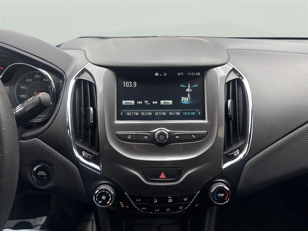 Chevrolet Cruze 4dr Sdn 1.4L LT w/1SD 2018