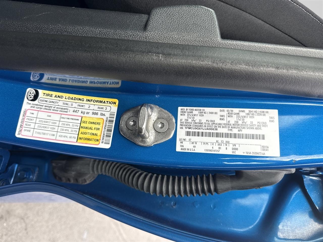 Ford Escape SE AWD 2020