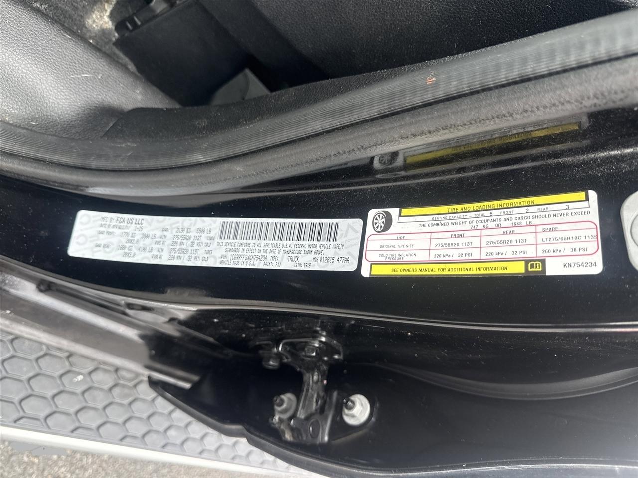 RAM 1500 Big Horn/Lone Star 4x4 Crew Cab 5'7" Box 2019