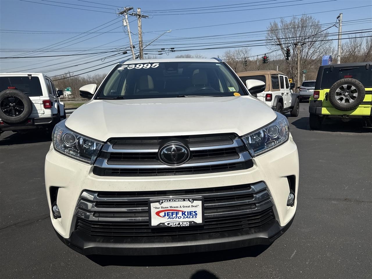Toyota Highlander Limited V6 AWD (Natl) 2018