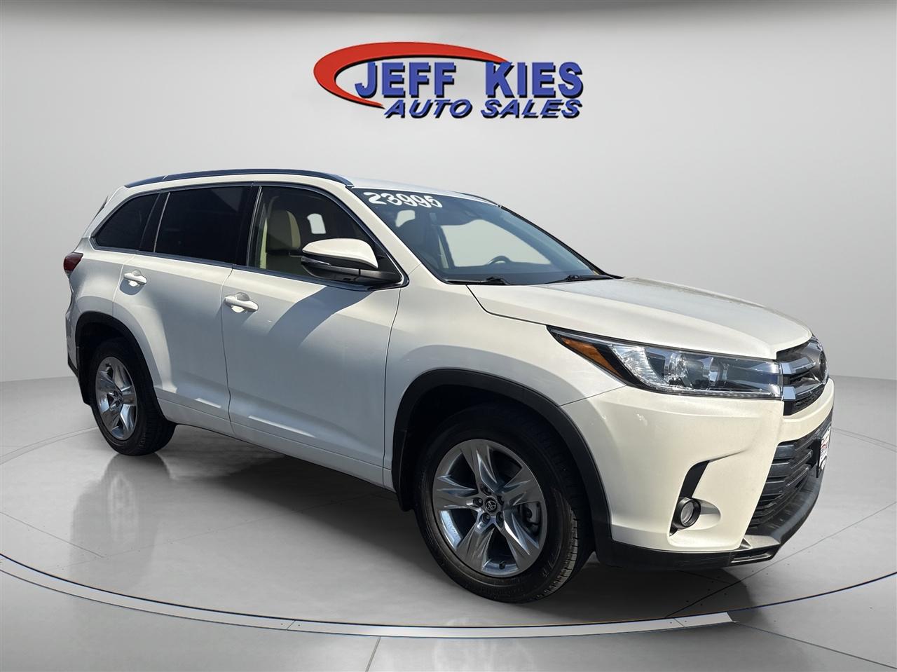 Toyota Highlander Limited V6 AWD (Natl) 2018