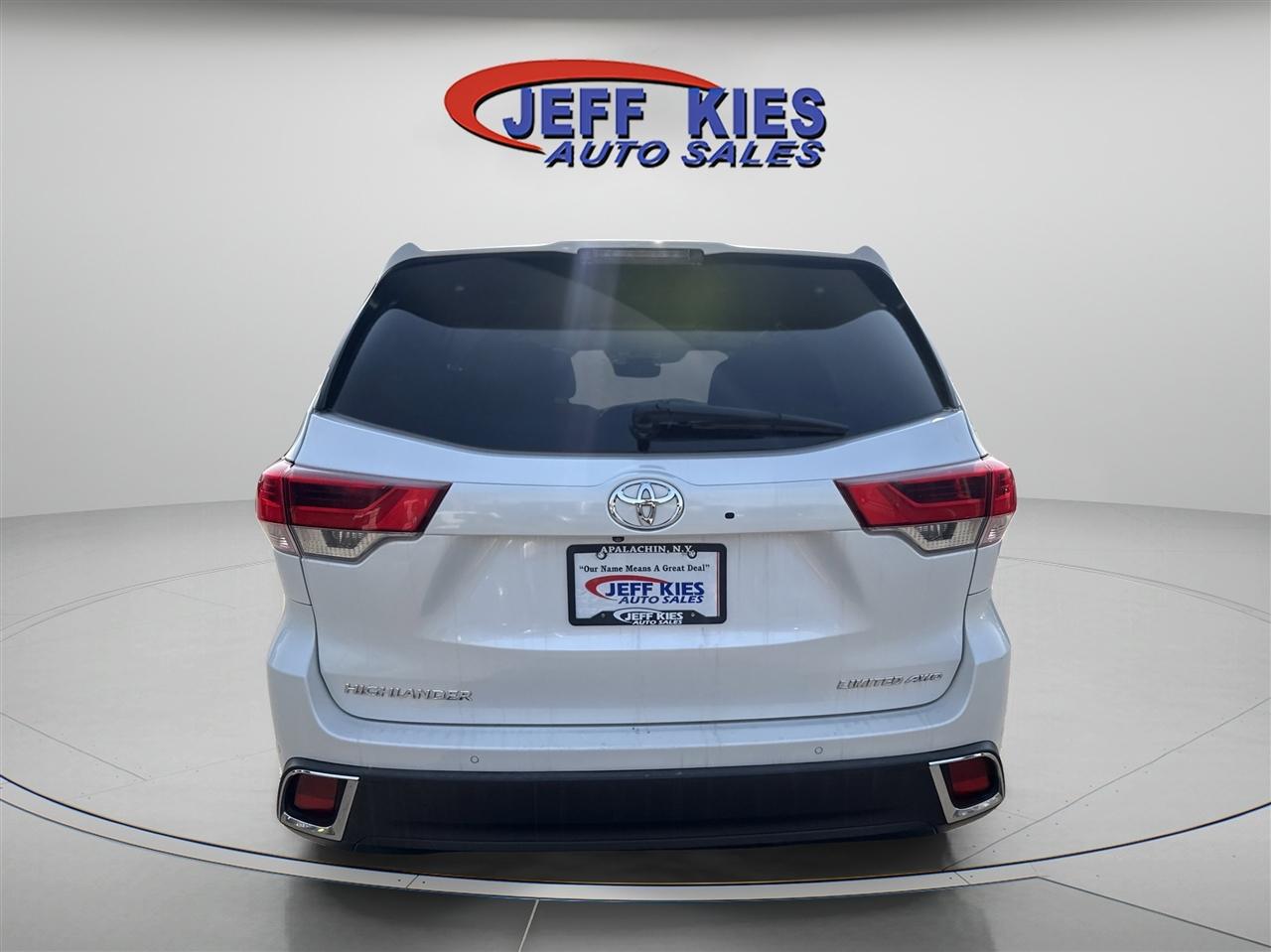 Toyota Highlander Limited V6 AWD (Natl) 2018