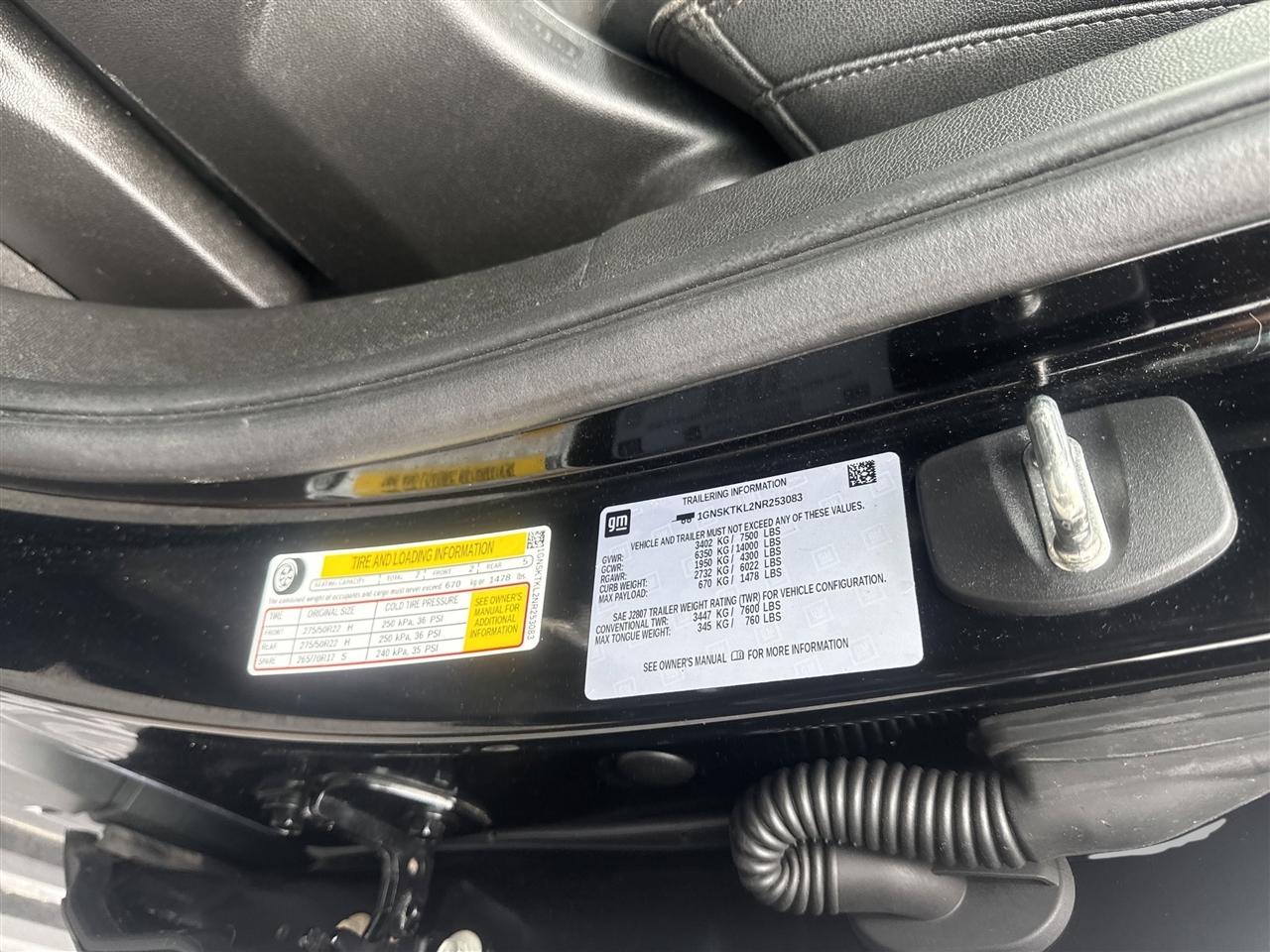 Chevrolet Tahoe 4WD 4dr High Country 2022