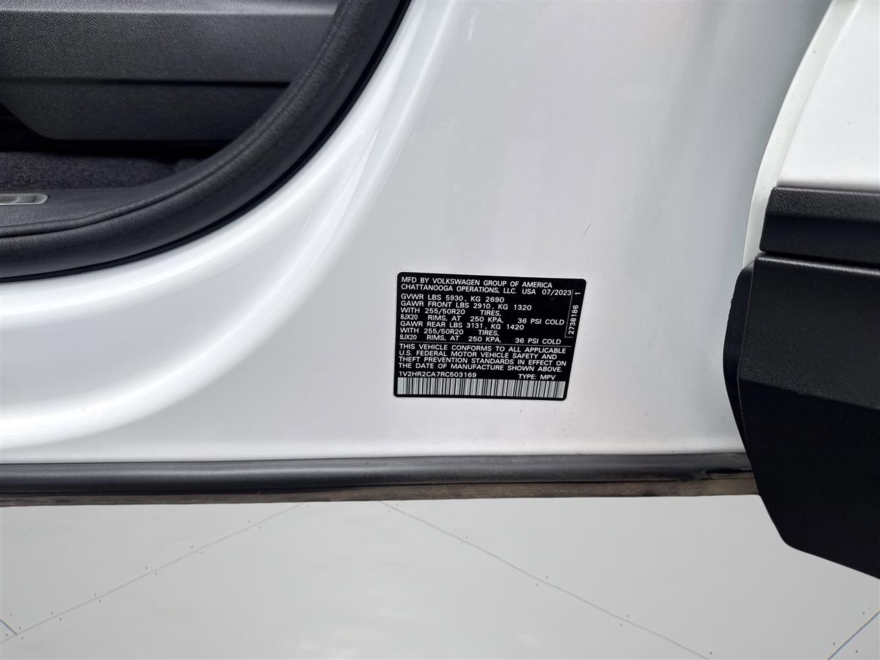 Volkswagen Atlas 2.0T SE w/Technology 4MOTION 2024
