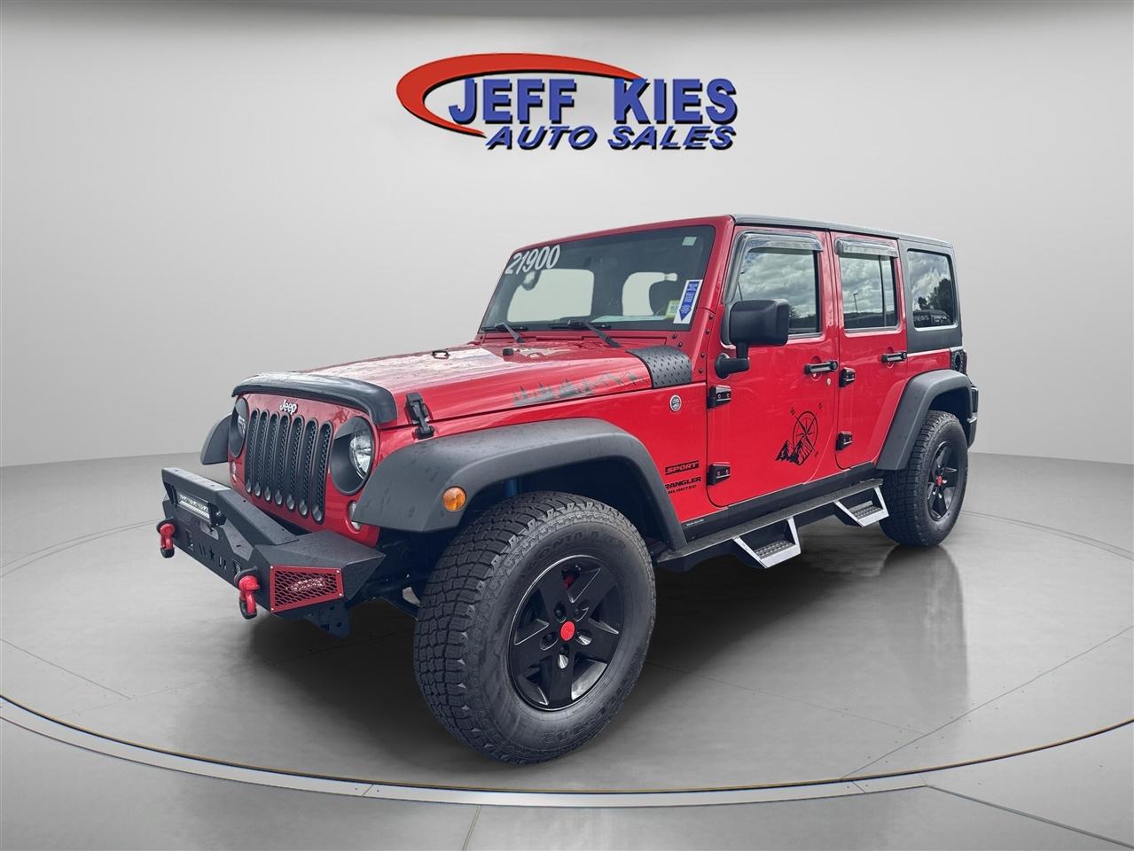 Jeep Wrangler Unlimited Sport 4x4 2017