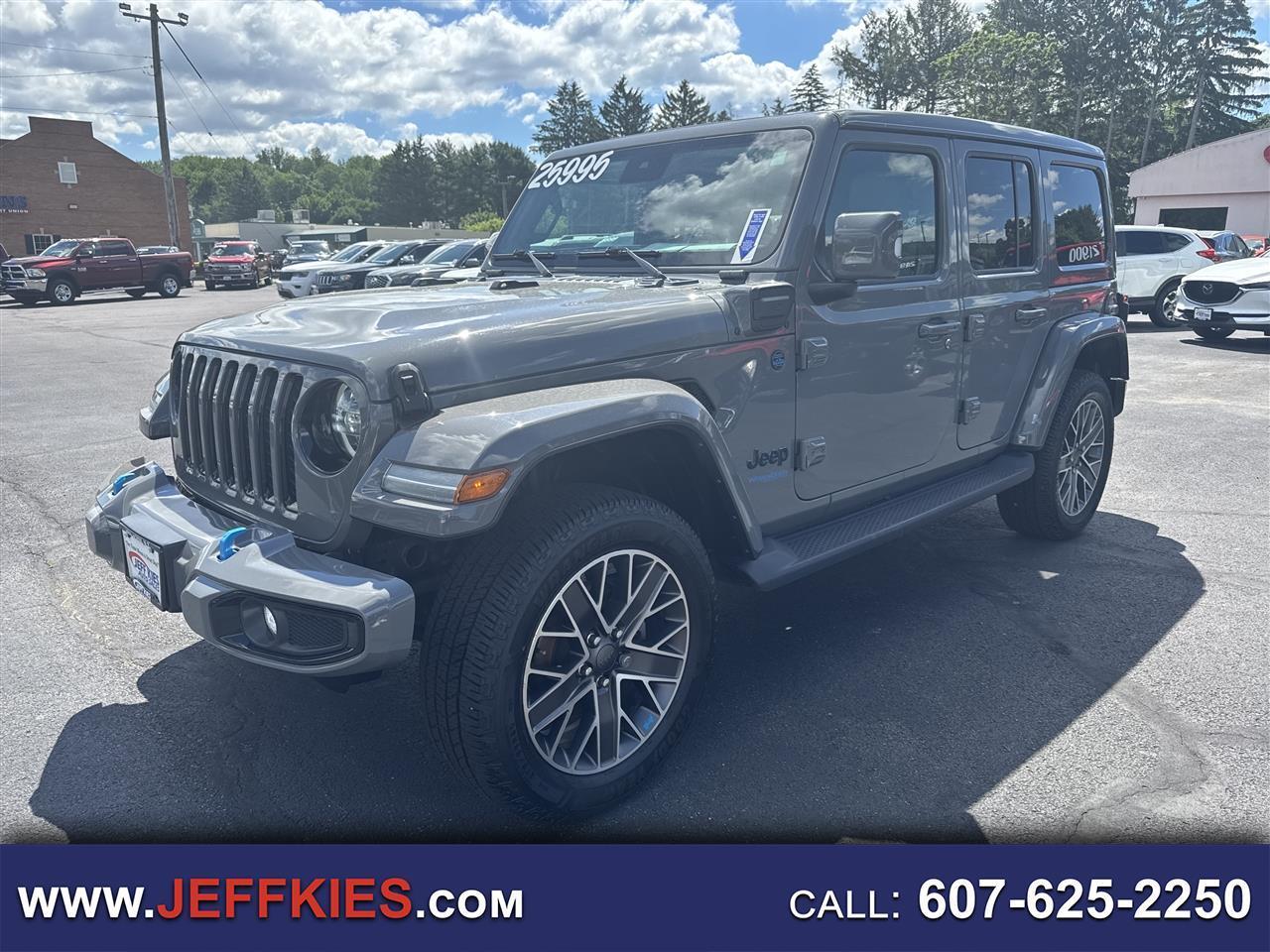 2022 Jeep Wrangler 4xe Unlimited Sahara High Altitude 4x4