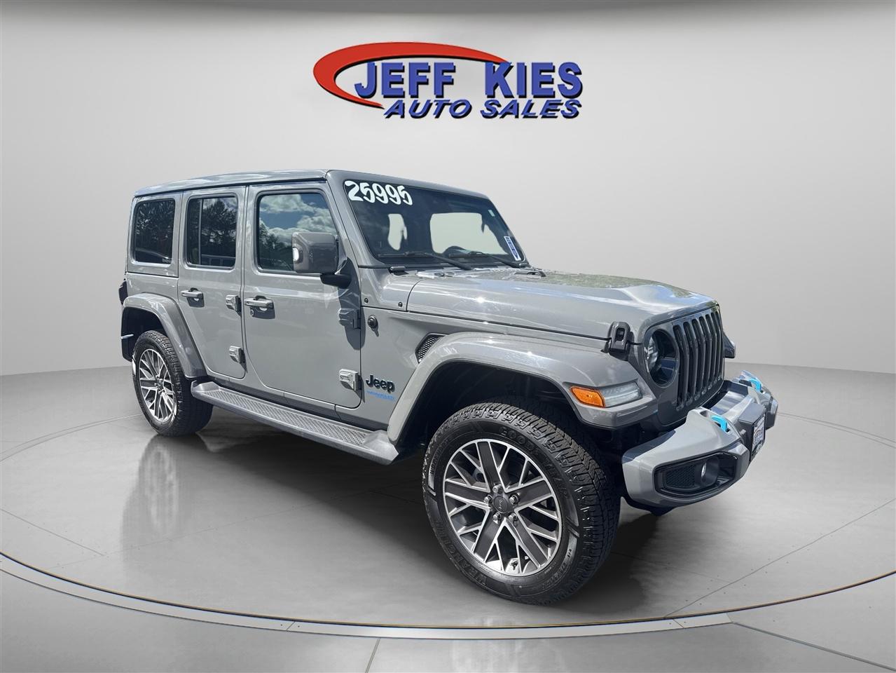 Jeep Wrangler 4xe Unlimited Sahara High Altitude 4x4 2022