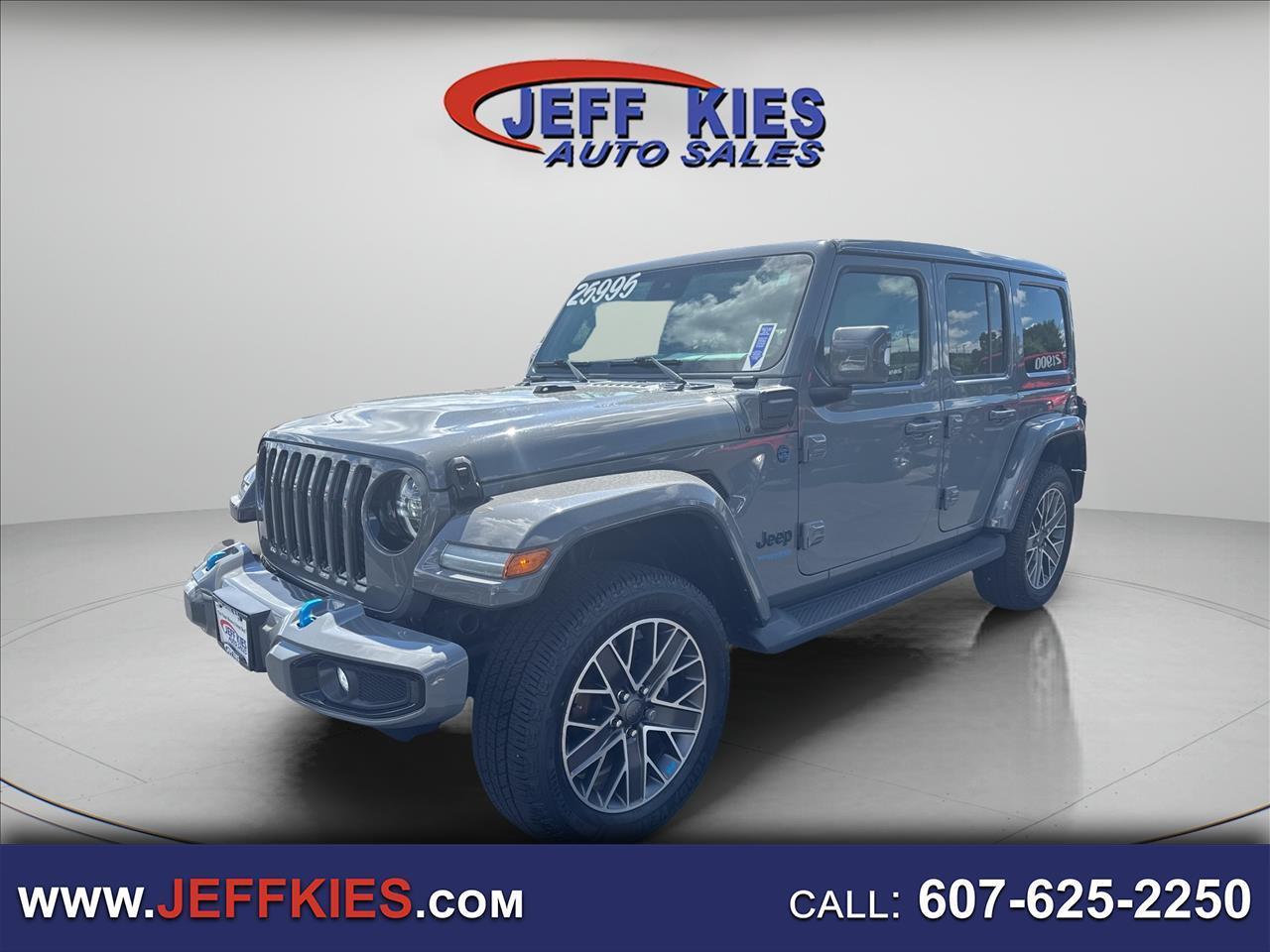2022 Jeep Wrangler 4xe Unlimited Sahara High Altitude 4x4