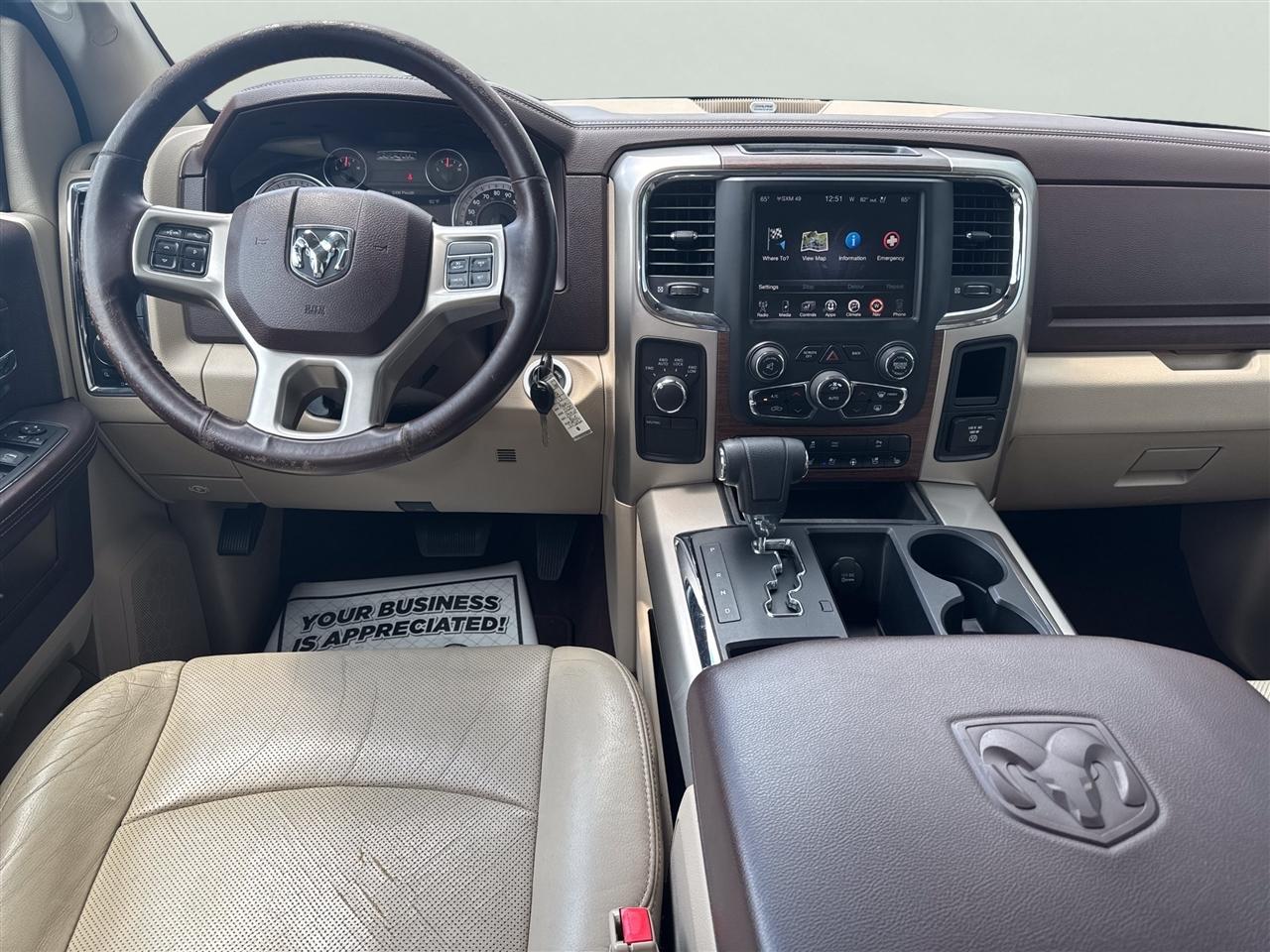 RAM 1500 4WD Quad Cab 140.5" Laramie 2013