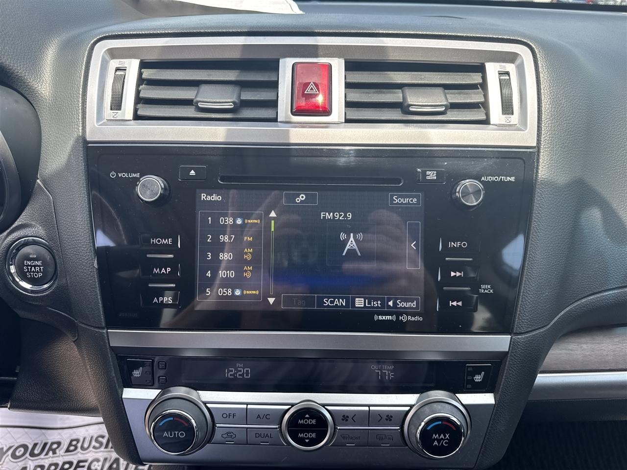 Subaru Outback 2.5i Limited 2017