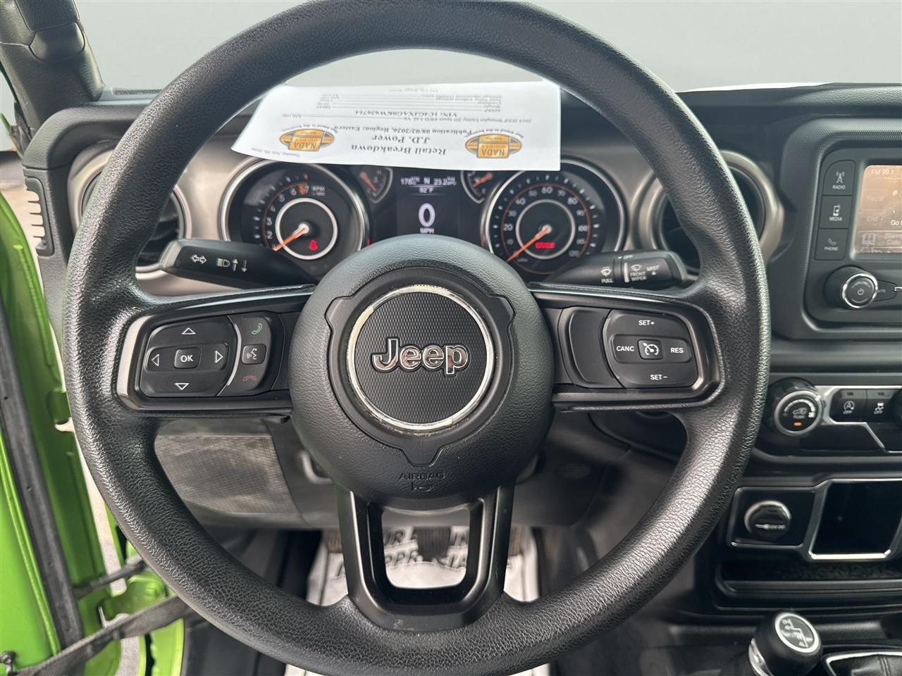 Jeep Wrangler Sport 4x4 2019