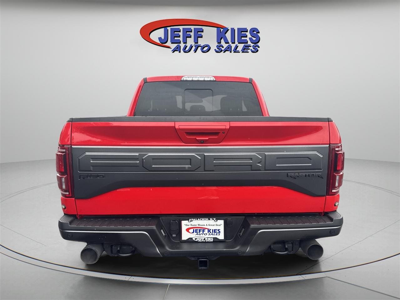 Ford F-150 Raptor 4WD SuperCab 5.5' Box 2018