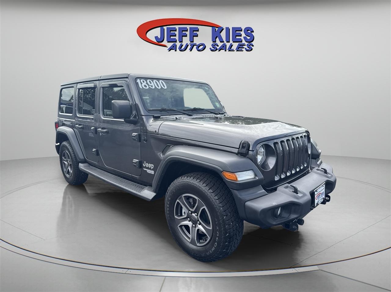 Jeep Wrangler Unlimited Sport S 4x4 2018