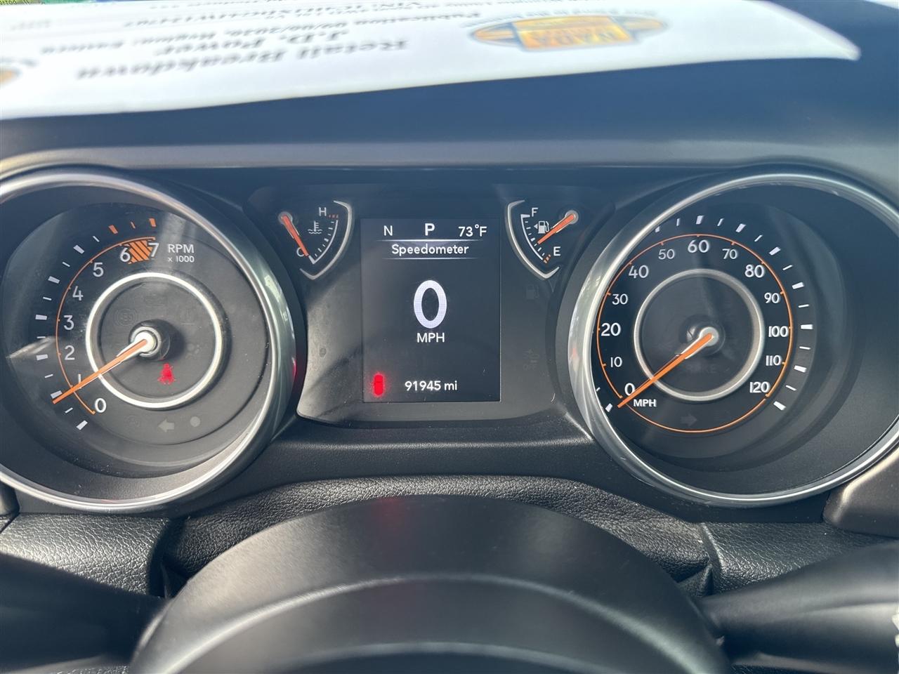 Jeep Wrangler Unlimited Sport S 4x4 2018