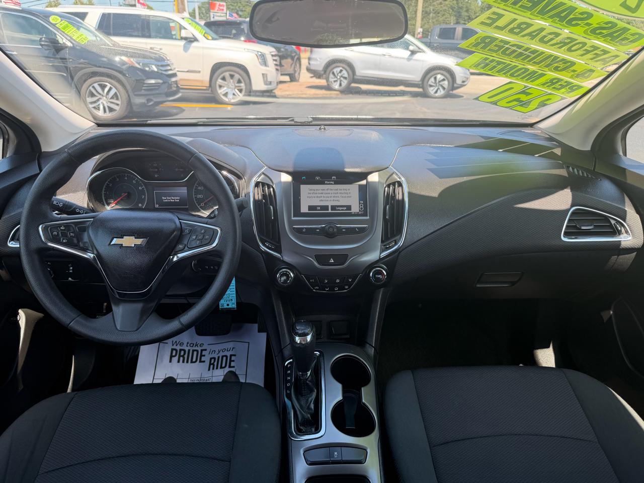 Chevrolet Cruze 4dr Sdn 1.4L LT w/1SD 2018