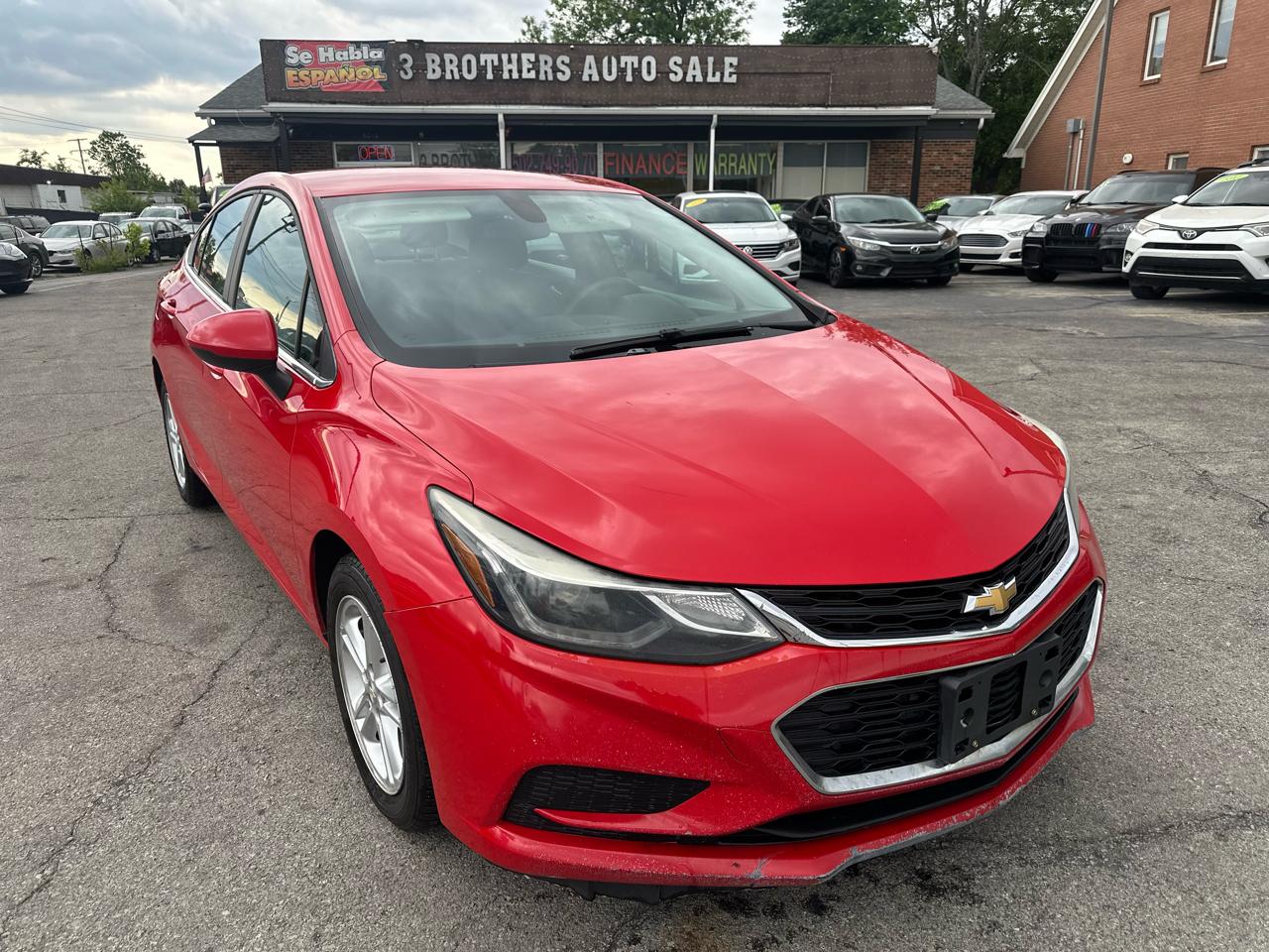 2018 Chevrolet Cruze 4dr Sdn 1.4L LT w/1SD