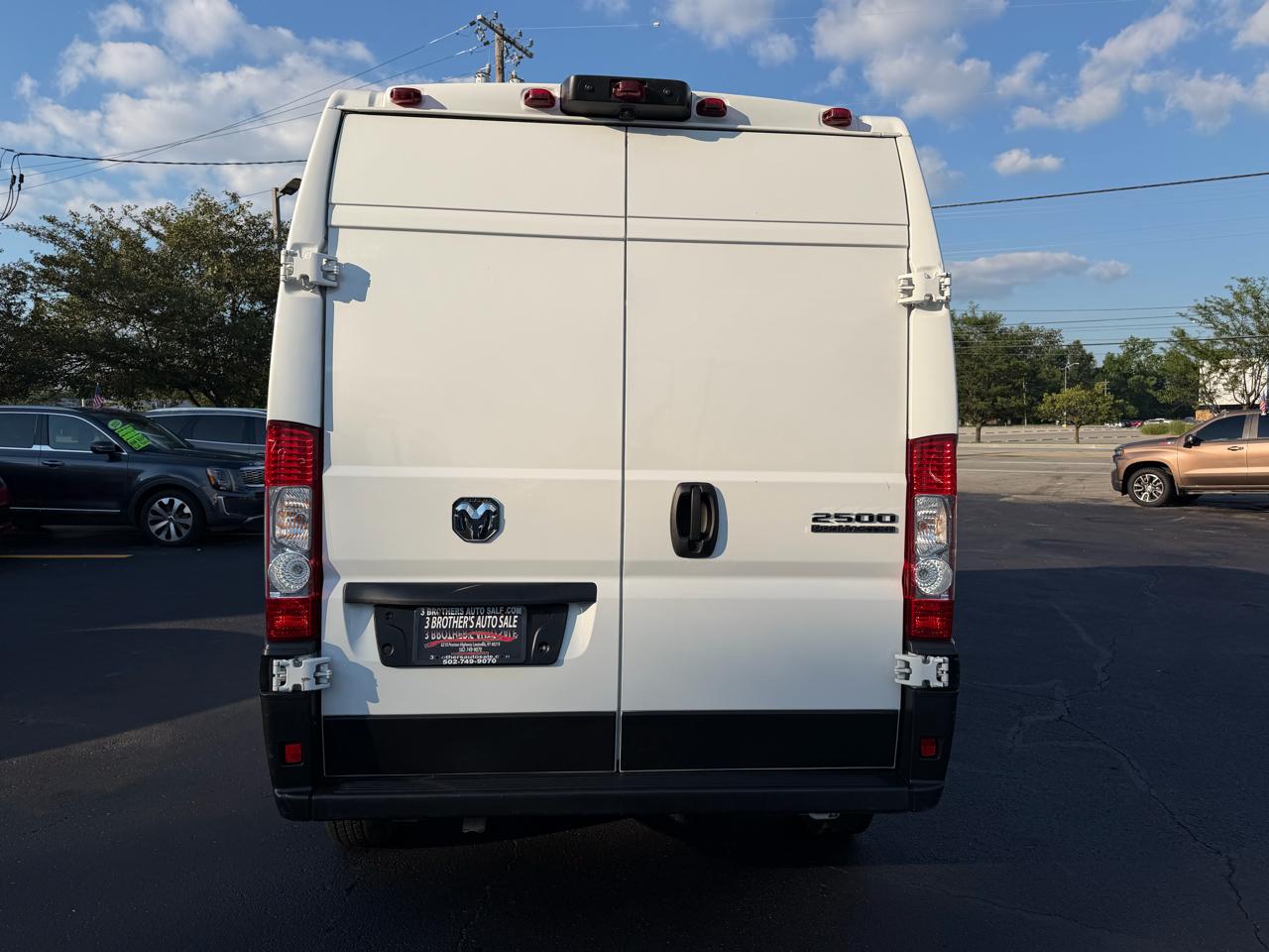 RAM ProMaster Cargo Van Tradesman 2500 High Roof 159" WB w/Pass Seat 2024