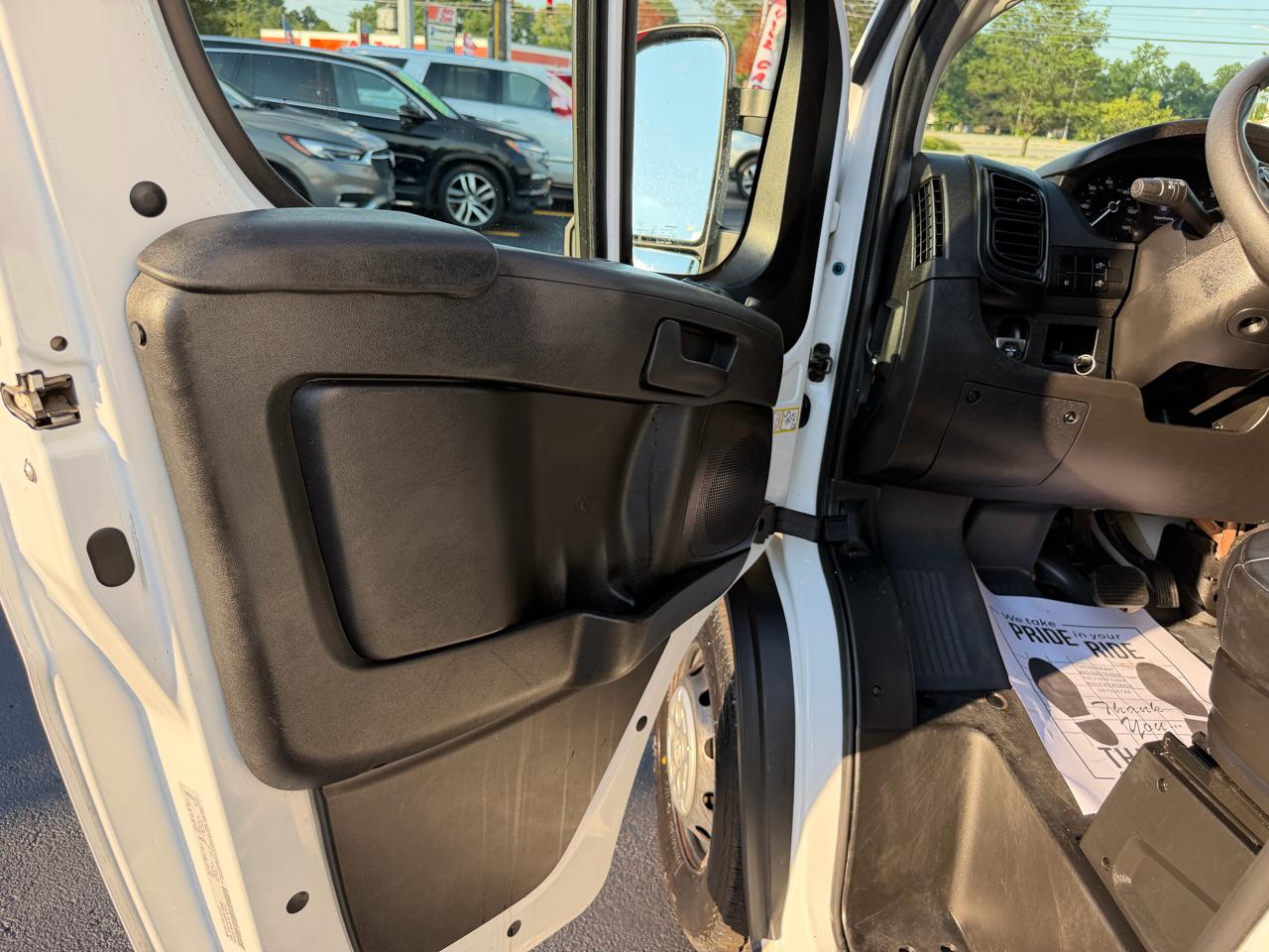 RAM ProMaster Cargo Van Tradesman 2500 High Roof 159" WB w/Pass Seat 2024