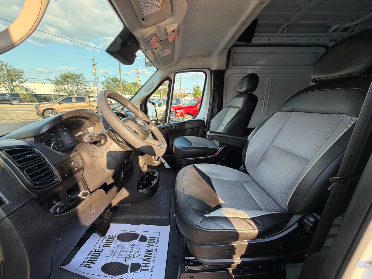 RAM ProMaster Cargo Van Tradesman 2500 High Roof 159" WB w/Pass Seat 2024