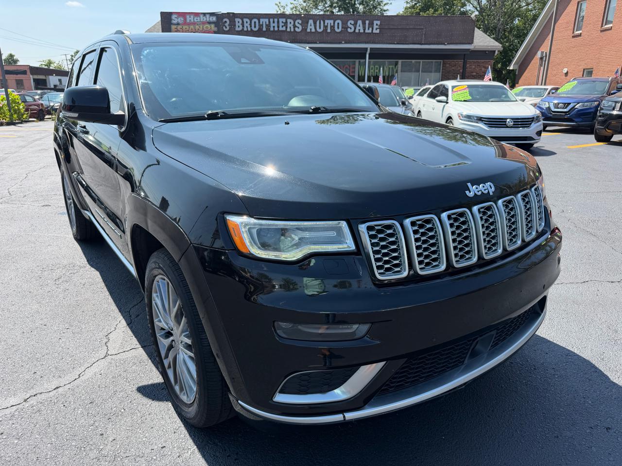 2017 Jeep Grand Cherokee 4WD 4dr Summit