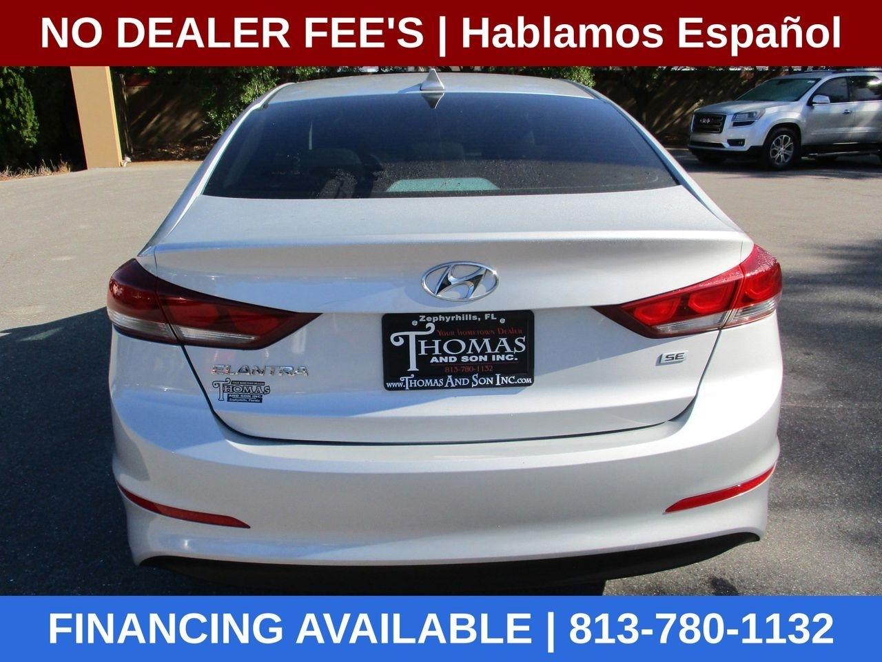 Hyundai Elantra SE 6AT 2017