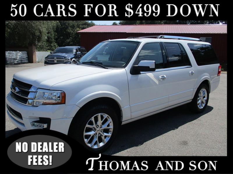 Used 2015 Ford Expedition EL Limited 4WD for Sale in Zephyrhills FL