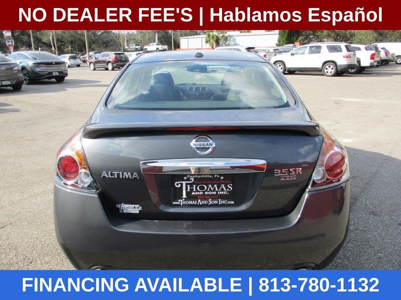 Nissan Altima 3.5 SR 2012