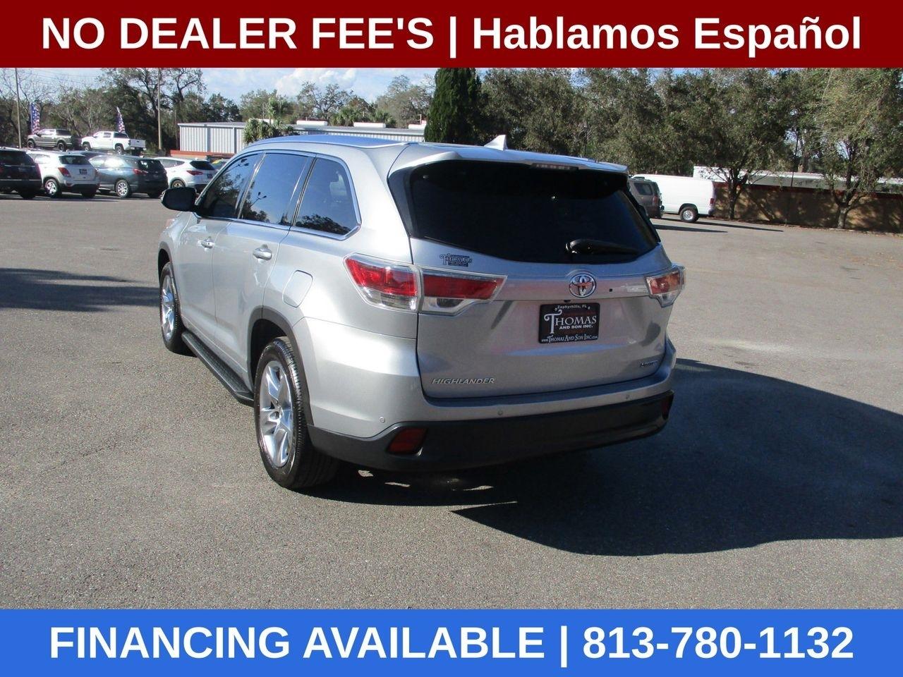 Toyota Highlander Limited FWD V6 2015